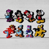 8PCS/lot Avengers Mickey Bubble Guppies Octonauts Unicorn PVC Shoe Charms Shoe Buckles Accessories Fit Bands Bracelets Croc JIBZ