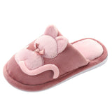 Toddler Infant Kids Cartoon Cat Warm Non-slip Floor Home Slippers Indoor Shoes autumn winter House Warm Non-slip Shoes