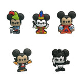 4-8pcs Mickey PVC Shoe Charms Avenger Shoes Accessories Colorful Numbers Buckles Fit Bands Alphabet Croc Charms JIBZ Kids Gift