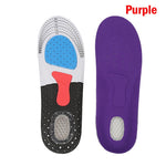 Unisex Sports Shoe Pad Running Gel Insoles Insert Cushion Soft Insole Shoes Accessories Foot Care Tools