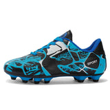 Football Shoes Men Soccer Shoes Cleats Training Leather Sneakers Turf Indoor Athletic Shoes Boys Chuteira Futebol Mocassin PU