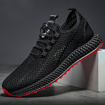 Hot Selling Men Breathable Monolayer Mesh Shoes Knit Outdoor Sports Running Athletic Sneakers -B5