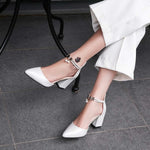 HOT Summer Women Shoes Side with Pointed Toe Pumps  Dress Shoes High Heels Boat Shoes Wedding Shoes tenis feminino sandals #A08