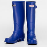 DRIPDROP Original Tall Rain Boots for Women British Classic Waterproof Rainboots Ladies Wellies Wellington Matte Boots