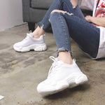 Women Sneakers Autumn  air Mesh Tenis Fashion Casual Shoes Woman Comfortable Breathable Flats Female Platform Chaussure Femme 0