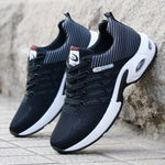 New Mesh Male Shoes  Spring Casual Men Sneakers Flyknit Sweat-Absorbant Fashion men walking footwear Tenis Feminino Zapatos