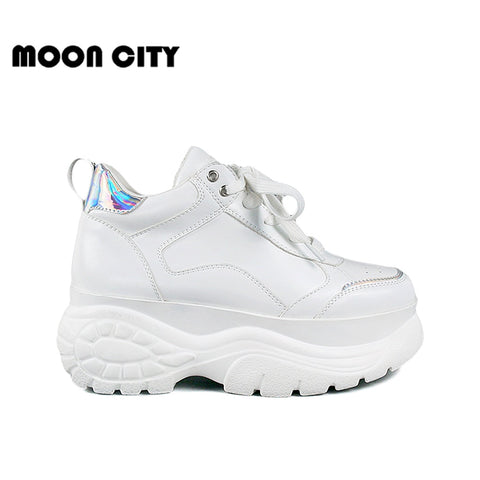Women Shoes 2019 Chunky Sneakers Women Vulcanize Shoes Femme Platform Sneakers Trainers Casual Shoes Woman Brand Summer Sneakers